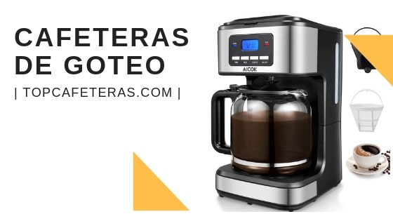 AEVOBAS Cafetera de Filtro Cafetera de Goteo Programable para 12 Tazas Máquina de café Filtro Permanente cierre automático Sistema anti-gotas cafetera de filtro 