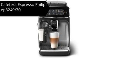Cafetera Espresso Automática Philips ep3249-70 destacada